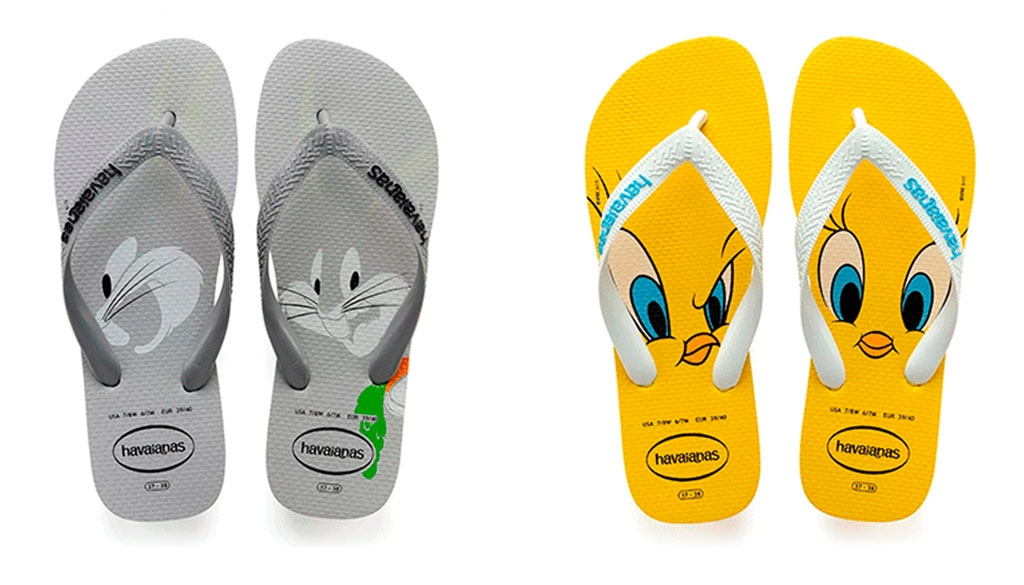 Havaianas looney tunes outlet